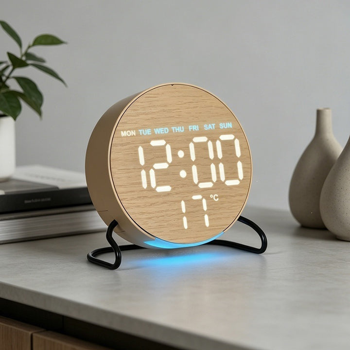 Digital Alarm Clock Bowlift