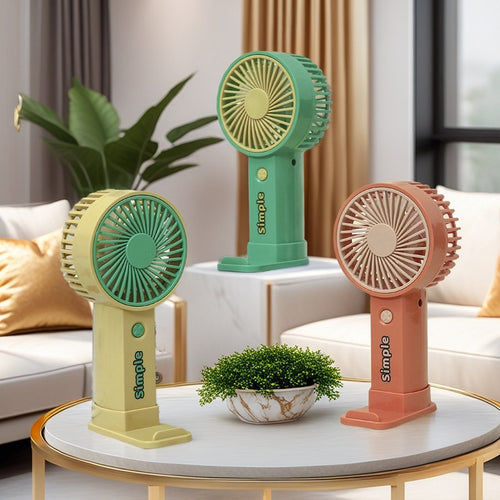 Portable hand fan with USB charging function and low noise level Bowlift