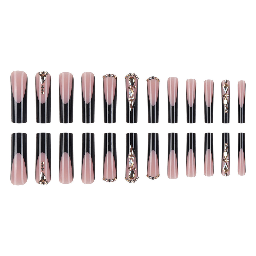 Decorative Long Stiletto Nail Extensions Bowlift