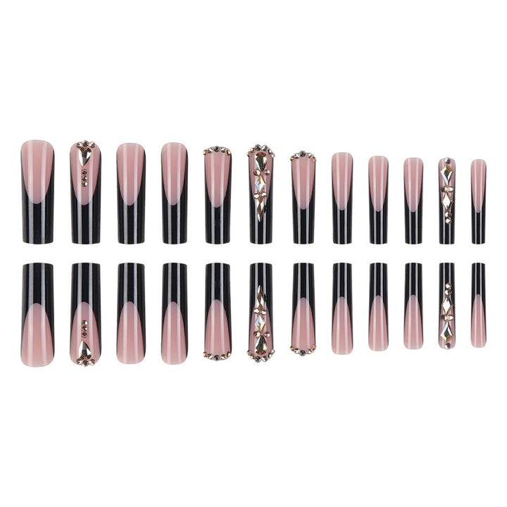 Decorative Long Stiletto Nail Extensions Bowlift