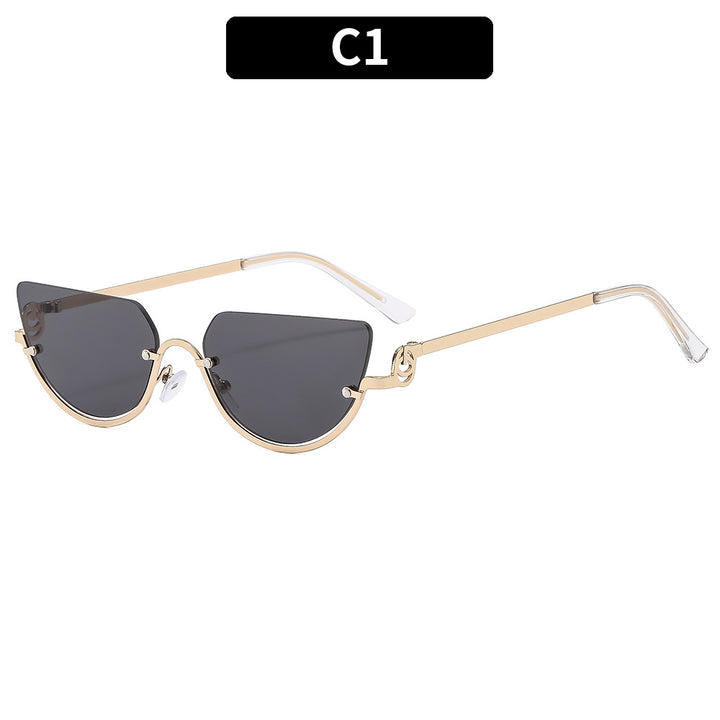 Futuristic Cat-Eye Sunglasses