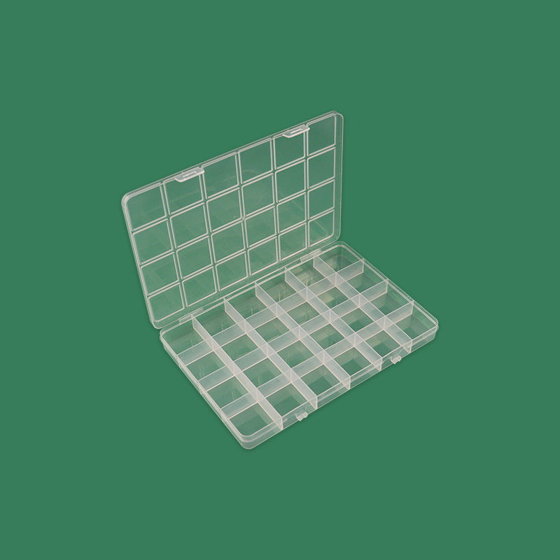 Multi-Compartment Craft Supply Storage Box Bowlift
