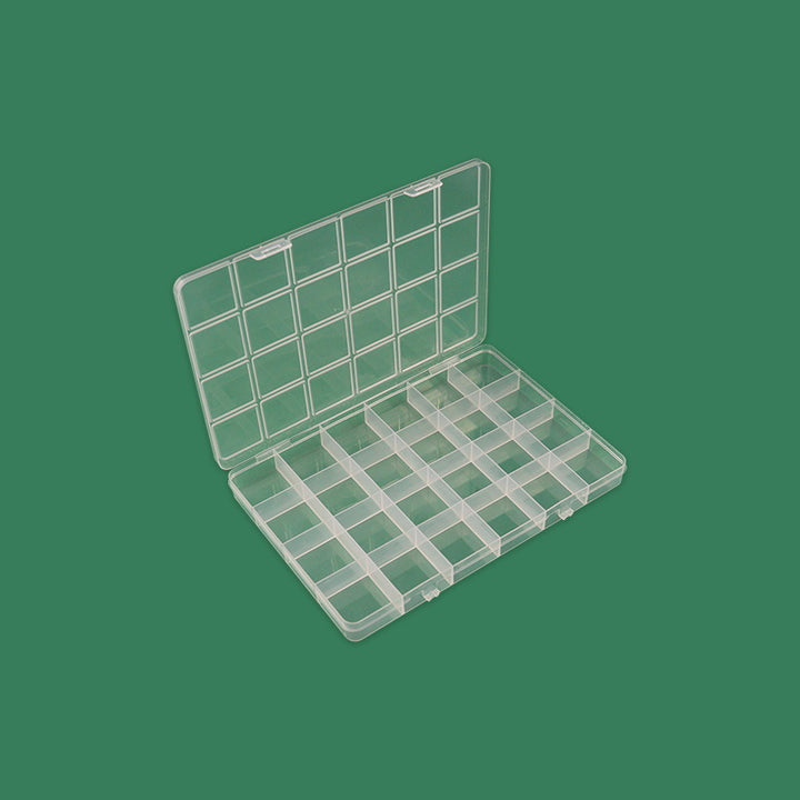 Multi-Compartment Craft Supply Storage Box Bowlift