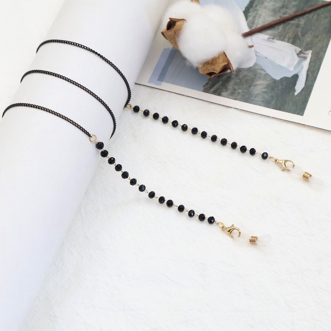 Beaded Eyewear Retainer Chain Bowlift