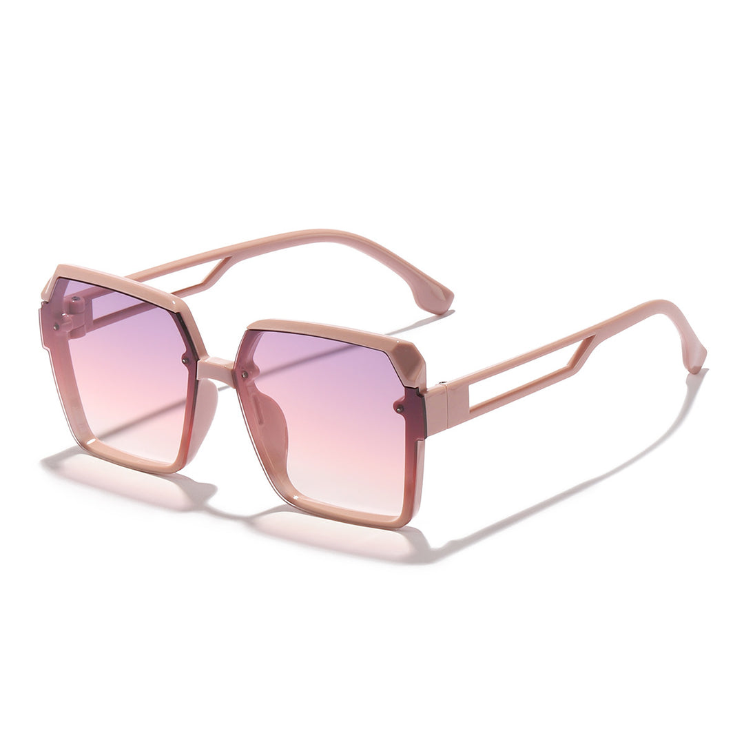 Women's oversized sunglasses with trendy, transparent design Bowlift