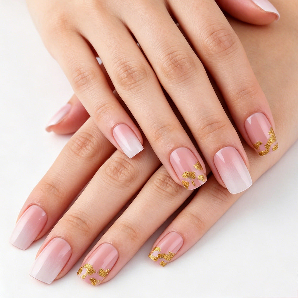 Stylish Fade Ombre Press-On Nail Set Bowlift
