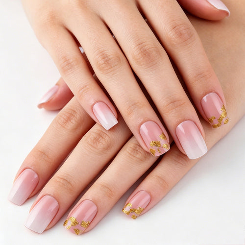 Stylish Fade Ombre Press-On Nail Set Bowlift
