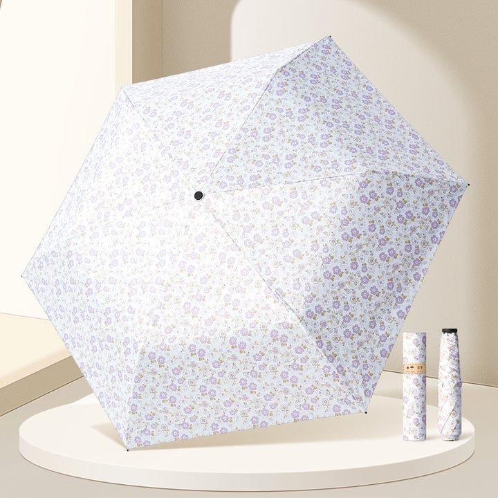 Women's Flower Umbrella Bowlift