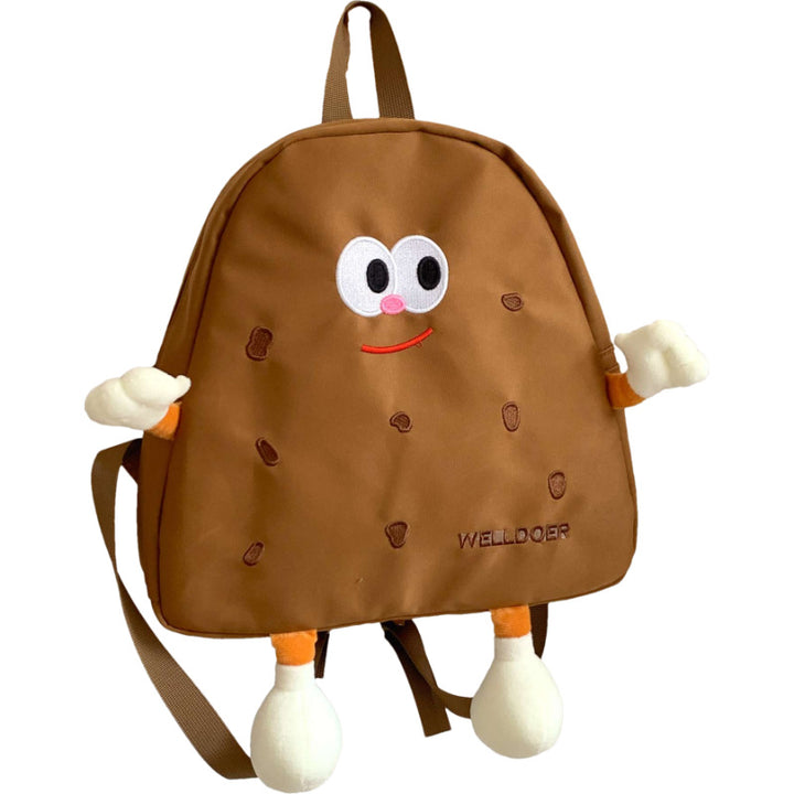 Cute Character Design School Backpack Bowlift