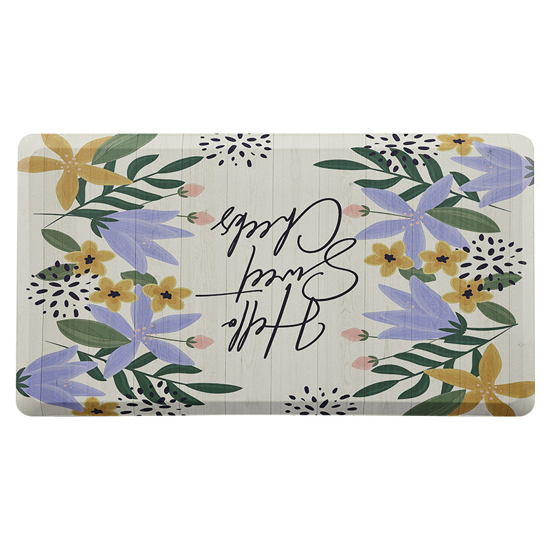 Floral Kitchen Mat Bowlift
