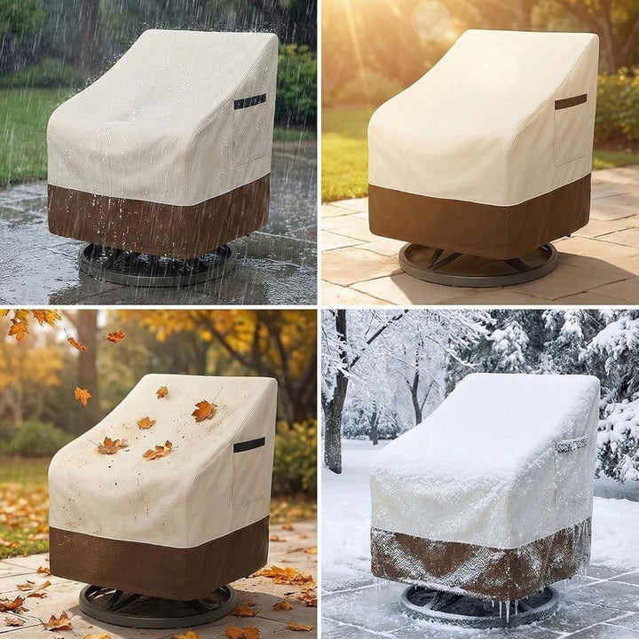 Protective cover for swivel lounge chairs Bowlift