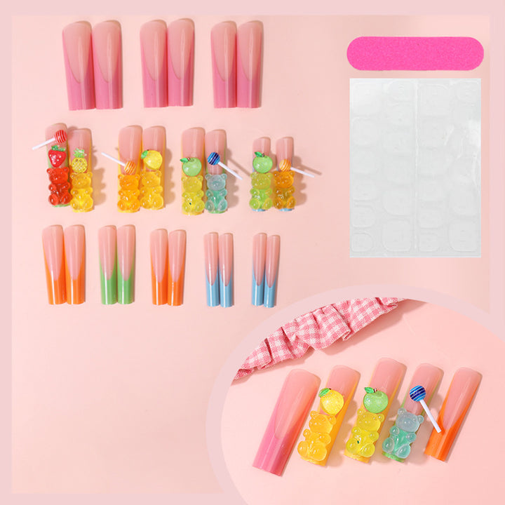 Creative Decorative Nail Tips Bowlift