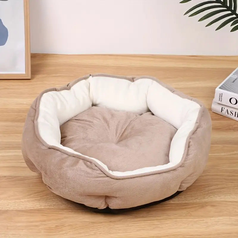 Plush  Nest Bed  Dog Bed