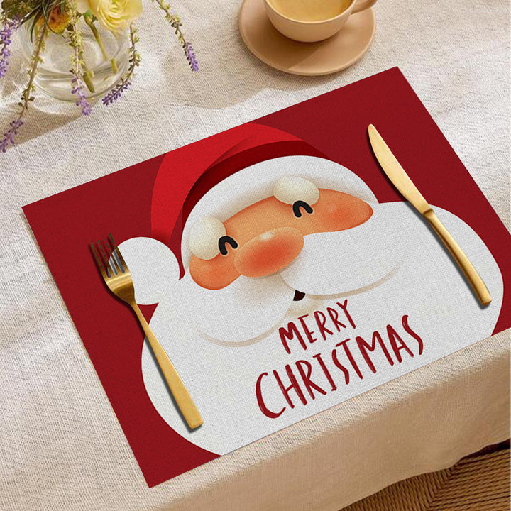 Christmas-Themed Table Placemats