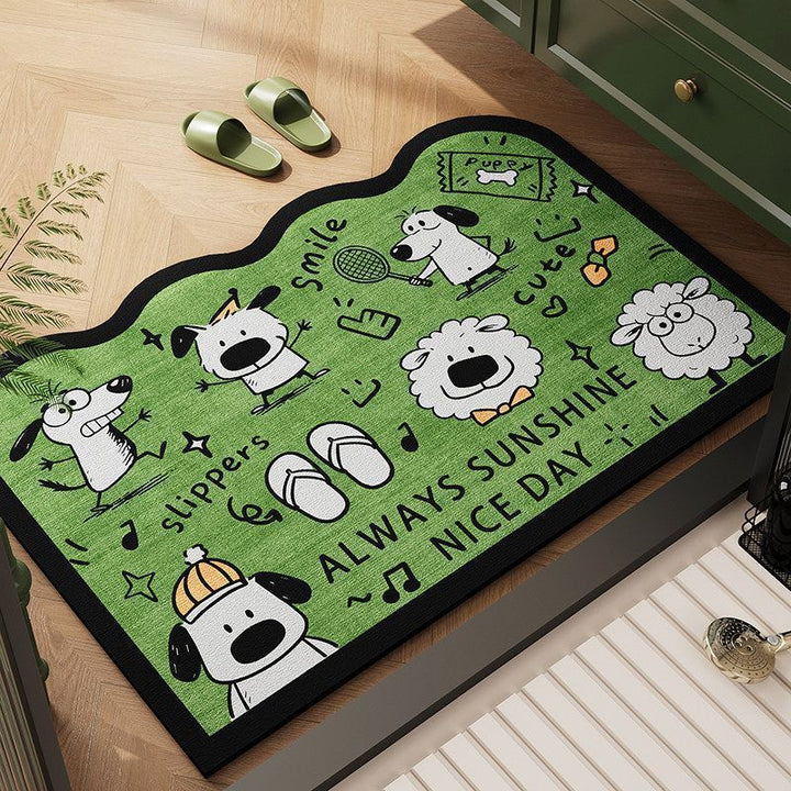 Fun Pet-Themed Door Rug
