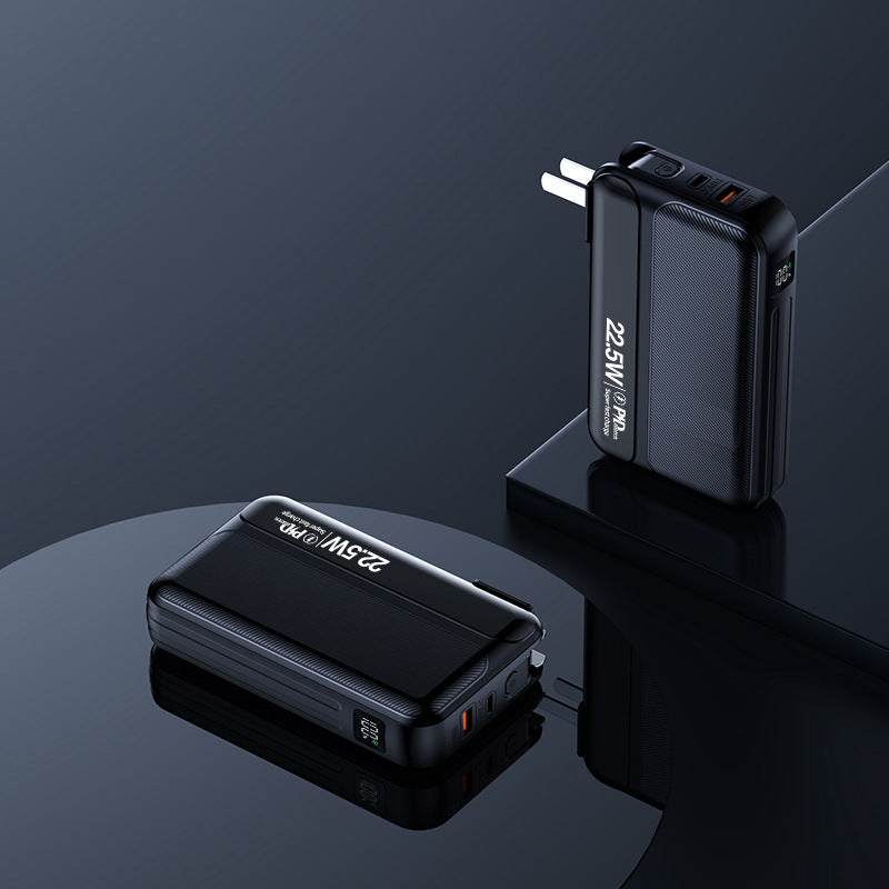 High-performance power bank with integrated fast charger Bowlift