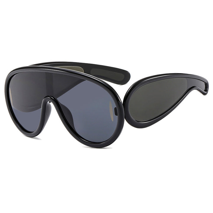 Women's fashionable sunglasses with removable lenses Bowlift