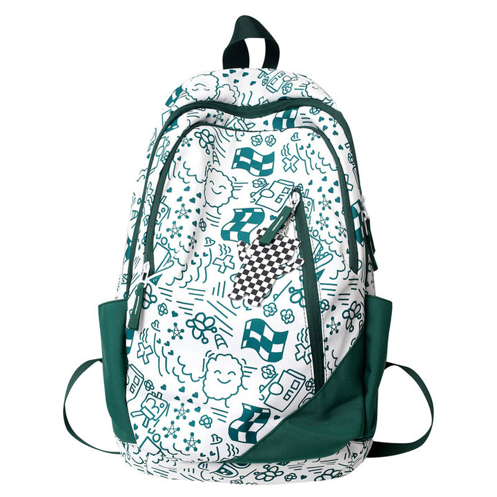 Fun Printed Graphic School Backpack Bowlift