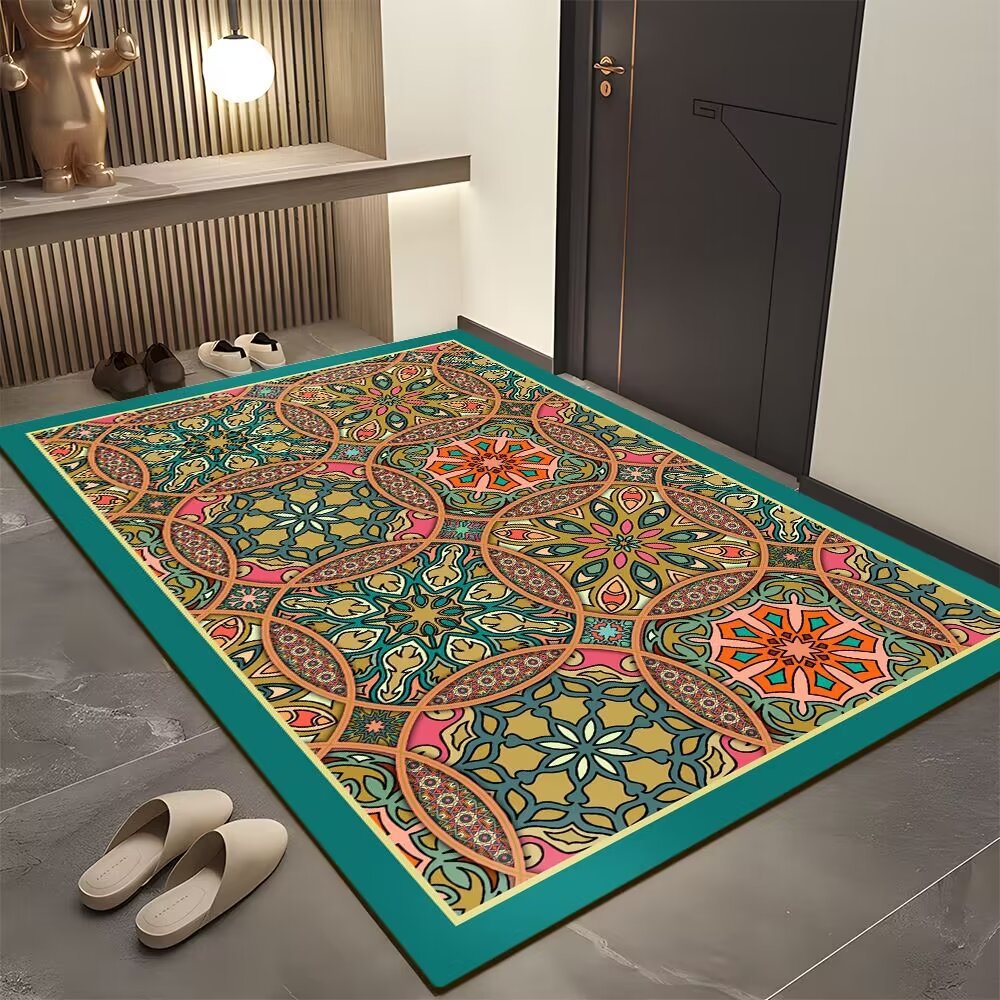 Geometric Patterned Area Rug