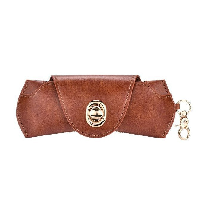 Elegant Leather Sunglasses Case Bowlift