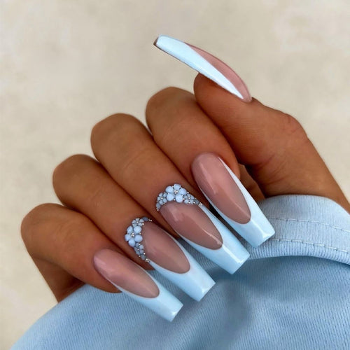 Elegant Full-Cover Nail Tips Set Bowlift