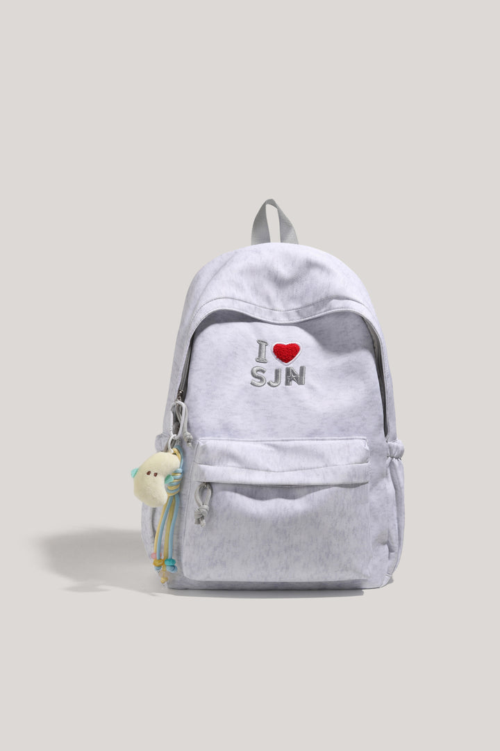 Embroidered Casual Backpack