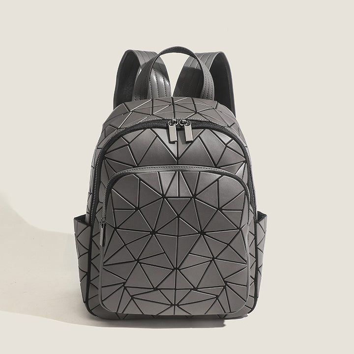 Geometric Patterned Stylish Backpack