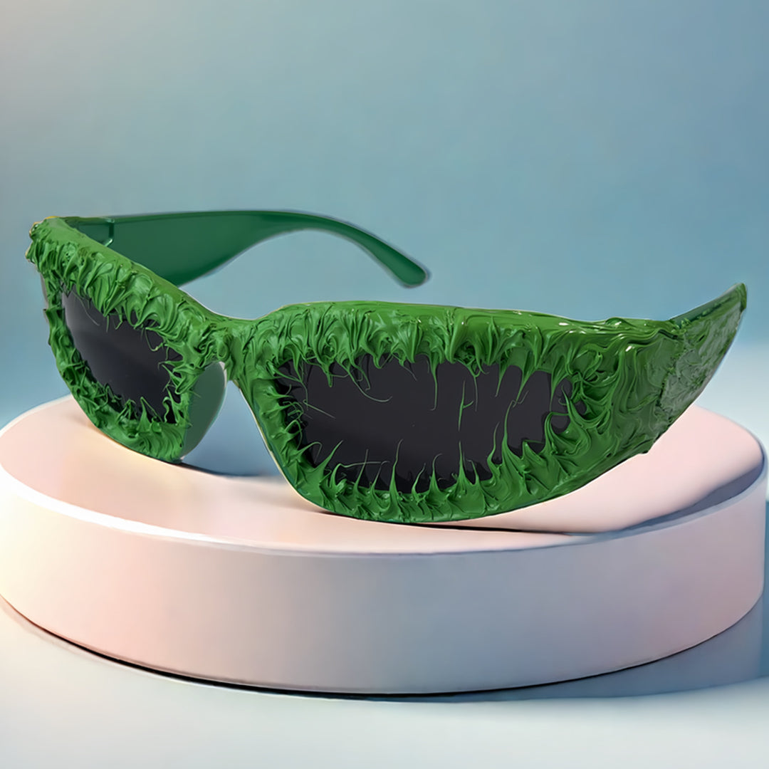 Ladies futuristic sunglasses with innovative and unique frame Bowlift