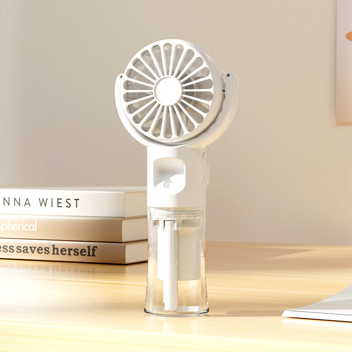 Ladies portable hand fan with water tank Bowlift