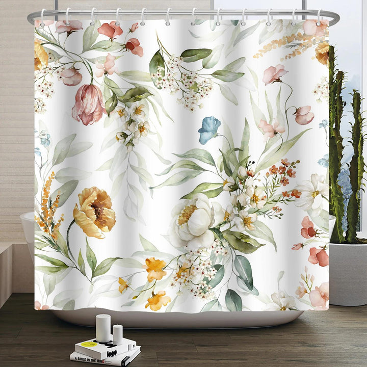 Botanical Garden Shower Curtain Bowlift