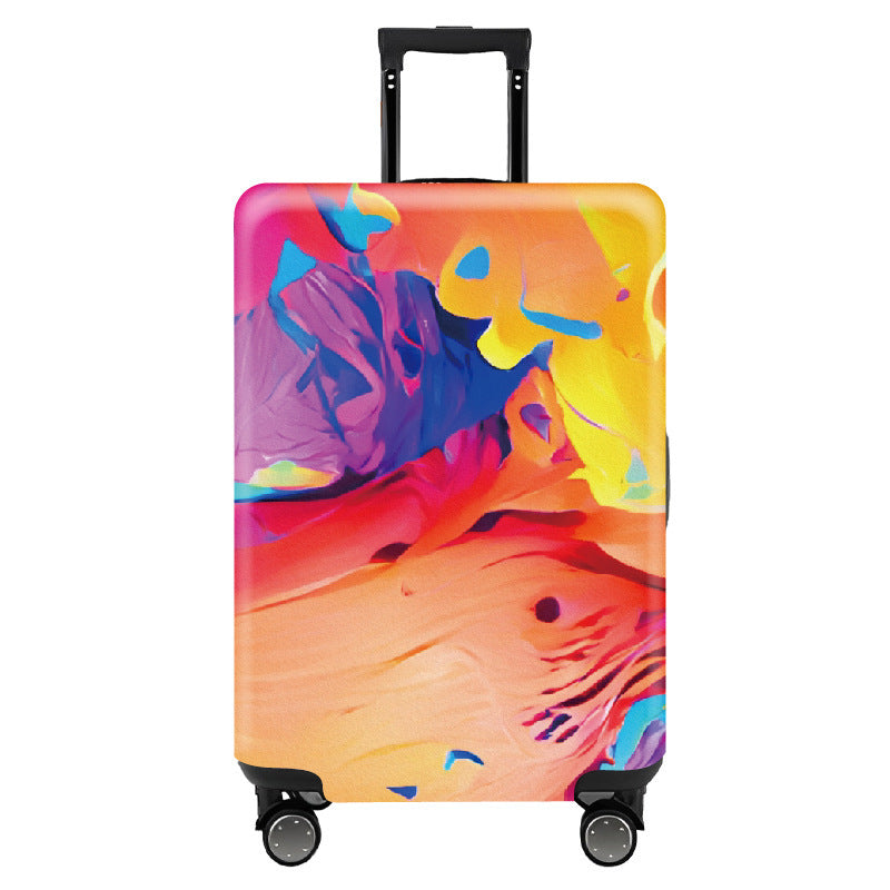 Artistic Travel Hard Shell Suitcase Bowlift