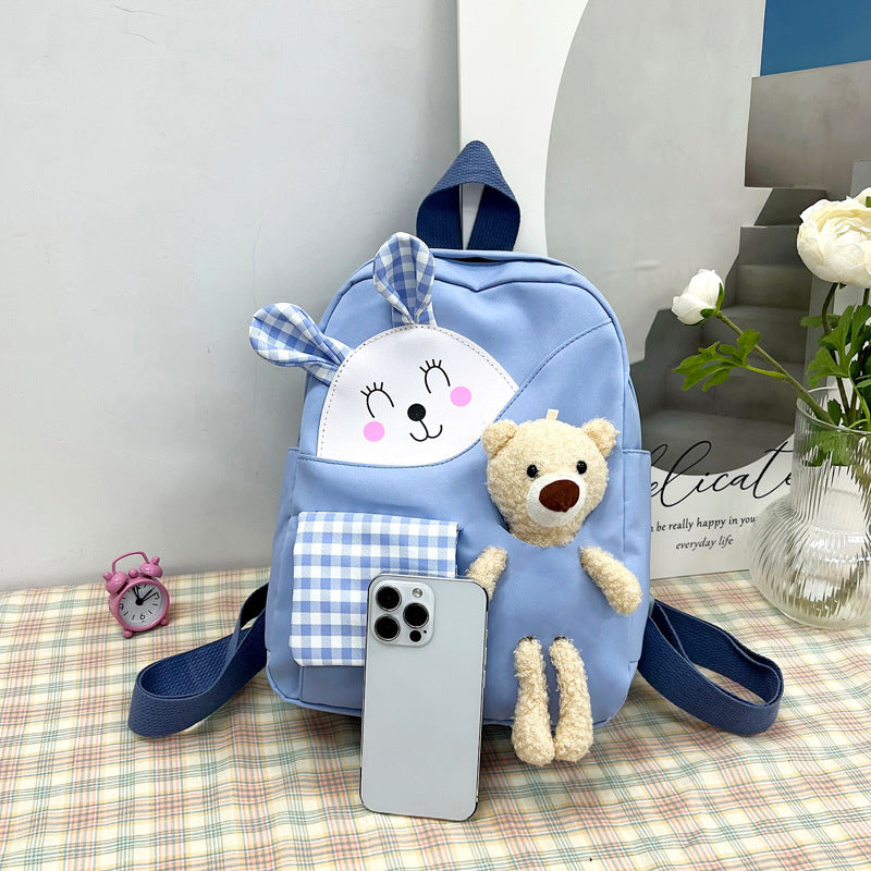 Cute Animal-Themed Plush Backpack Bowlift
