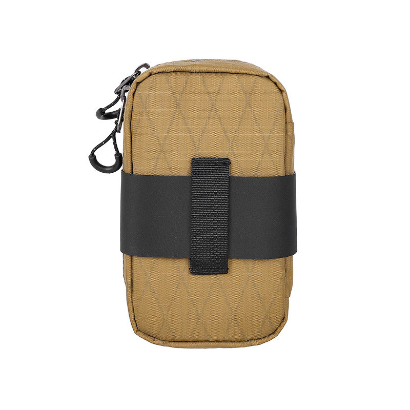 compact ripstop travel organizer pouch with dual-zip compartments and side carry loop Bowlift