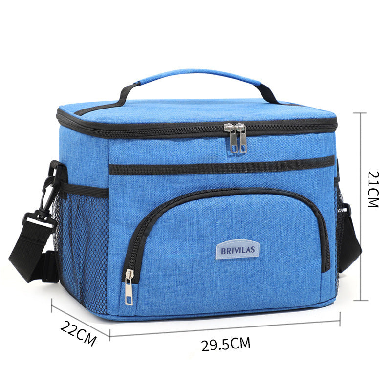 Multi-Compartment Insulated Lunch Cooler