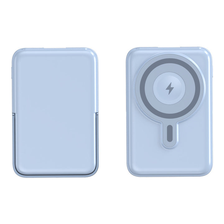 Magnetic power bank with innovative Qi charging function Bowlift