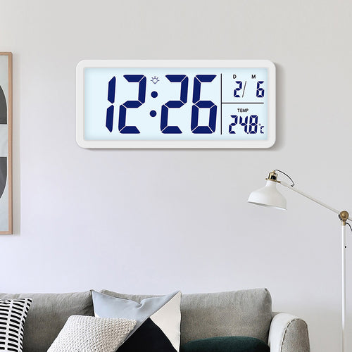 Digital Thermostat Alarm Clock Bowlift