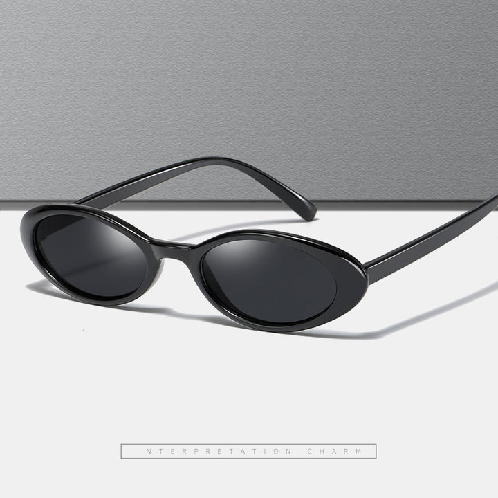 Women's fashionable sunglasses in contemporary oval design Bowlift
