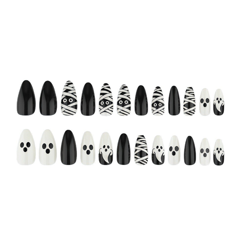 Creative Halloween-style Art Nails Bowlift