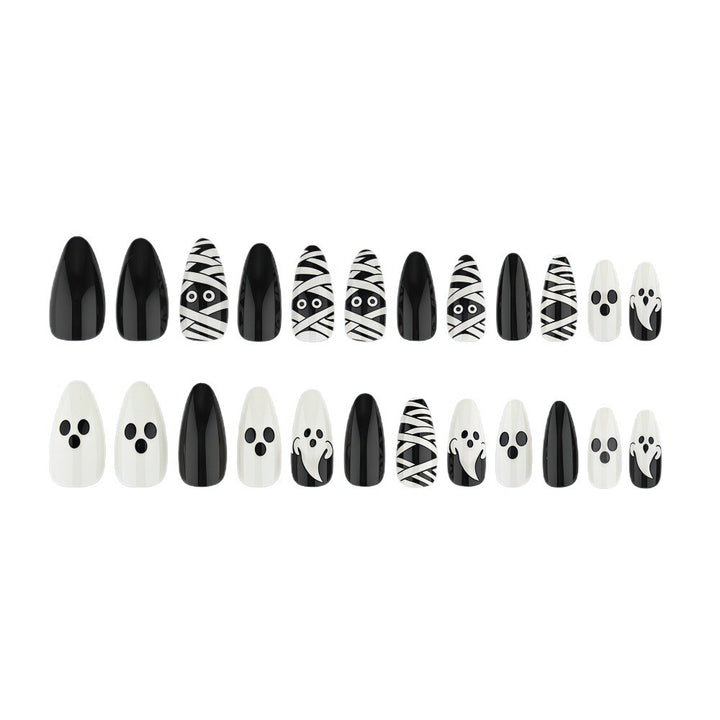 Creative Halloween-style Art Nails Bowlift