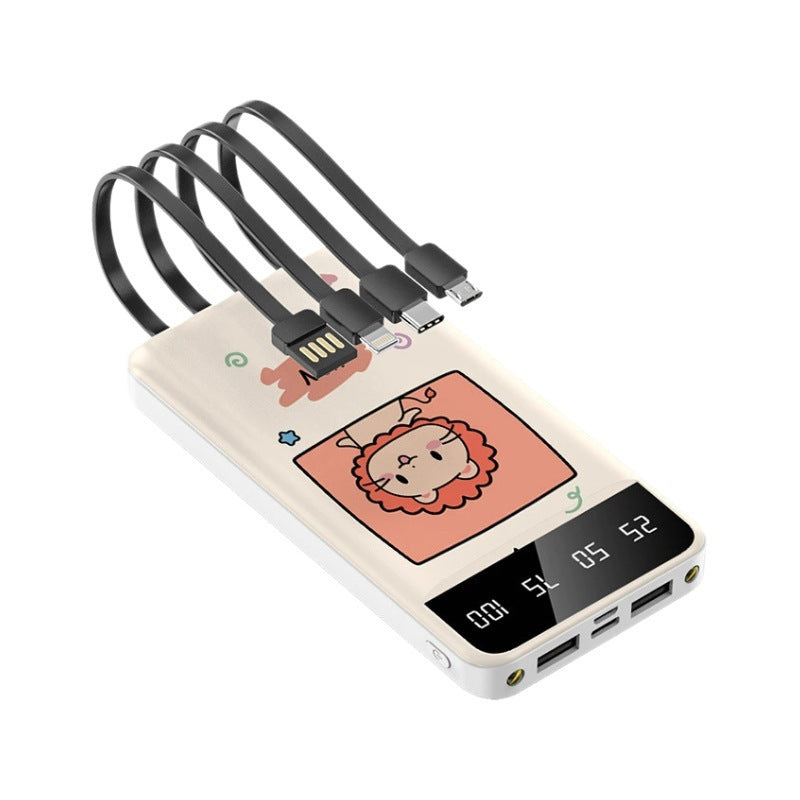 Multifunctional Powerbank with Integrated Cable Management Bowlift