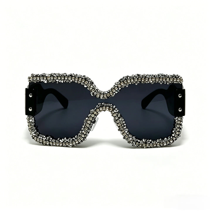 Women's fashionable safety glasses with unique crystal frame Bowlift
