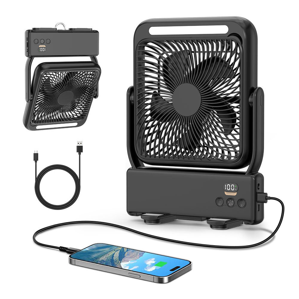 Unisex Compact Oscillating Rechargeable Fan Bowlift