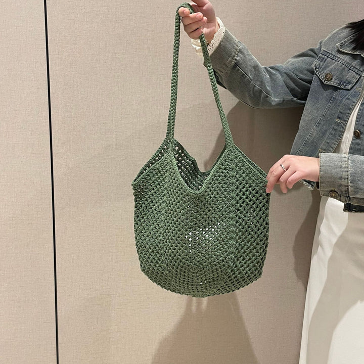 Crocheted tote bag with casual shape Bowlift