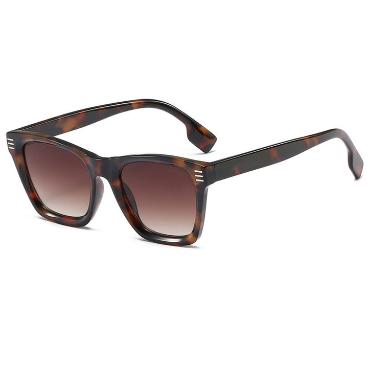 Women oversized sunglasses with unique tortoiseshell pattern Bowlift