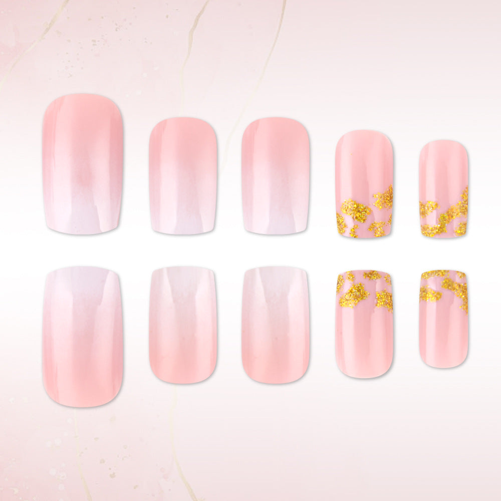 Stylish Fade Ombre Press-On Nail Set Bowlift