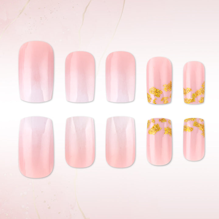 Stylish Fade Ombre Press-On Nail Set Bowlift