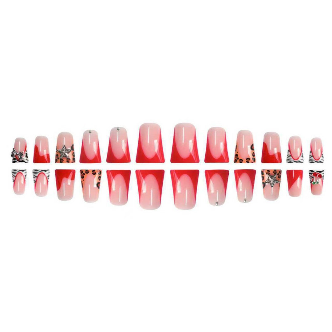 Creative Themed Press-On Nail Extensions Bowlift
