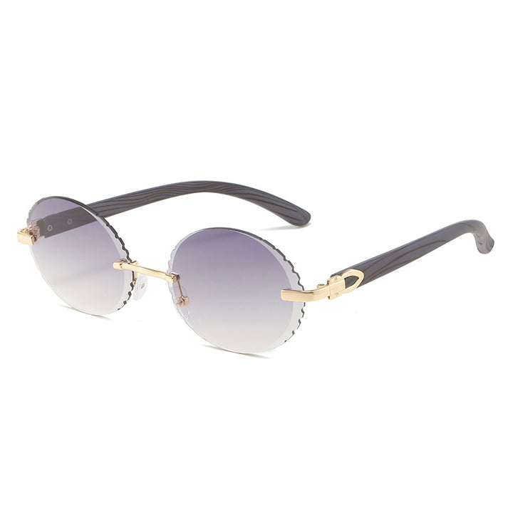Round Frame Fashion Sunglasses Bowlift