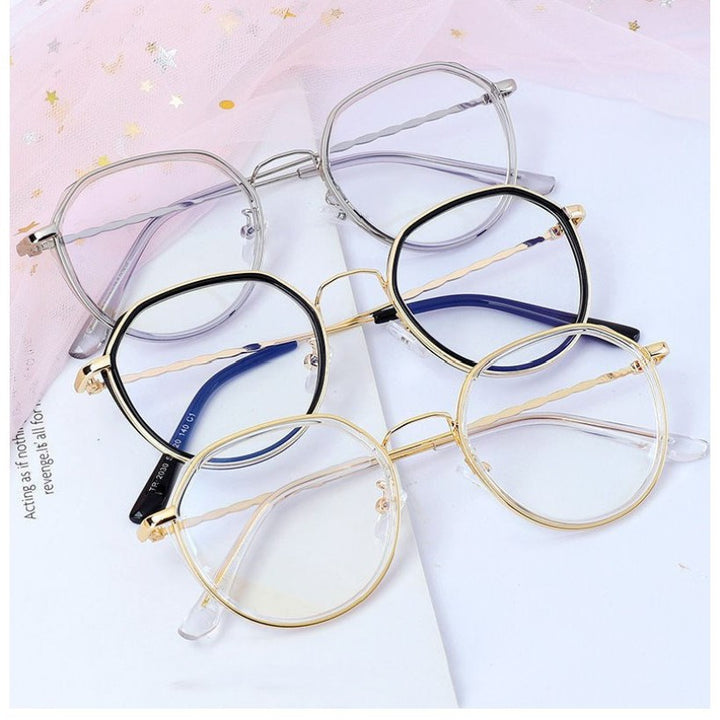 Women's fashion glasses frame with elegant accents Bowlift