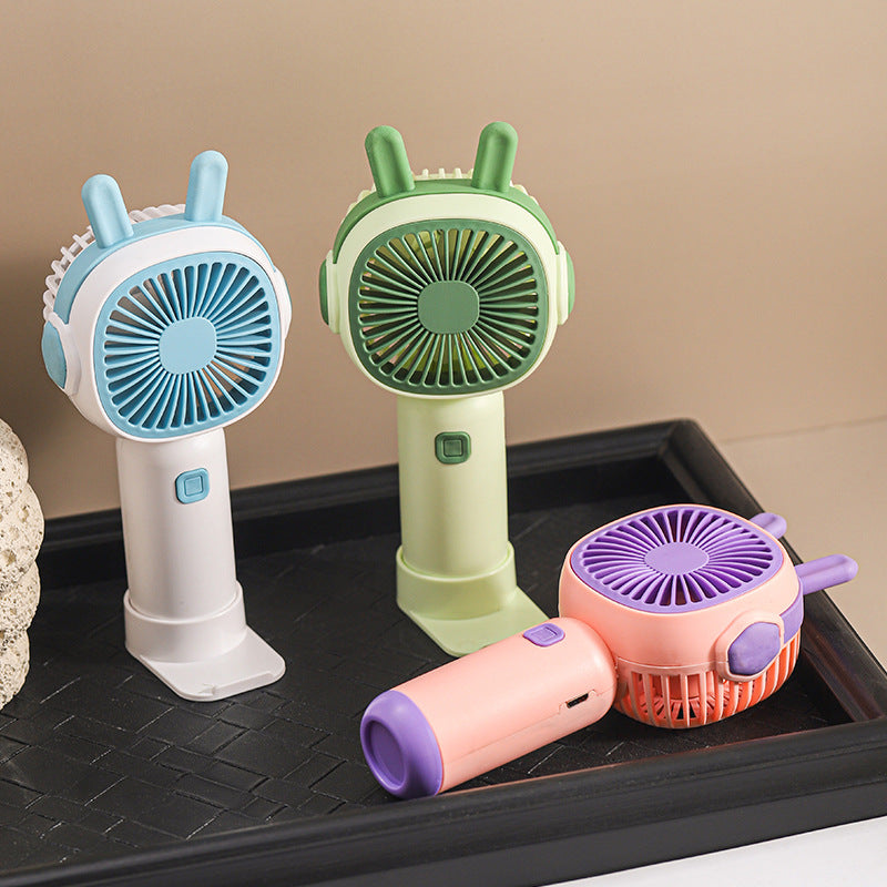 Women Portable Hand Fan in Cat Design Bowlift